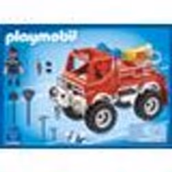 Playmobil 4x4 de pompier avec lance-eau, Camion, 4 an(s), AAA, Plastique, Multicolore