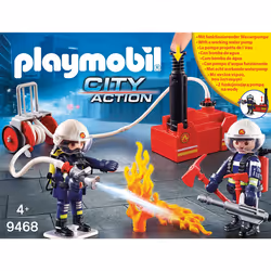 Playmobil Pompiers avec matériel d'incendie - Vue supplémentaire 4