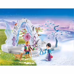 Playmobil Frontière Cristal Du Monde De L'Hiver