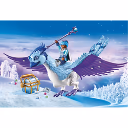 Playmobil Gardienne Et Phénix Royal