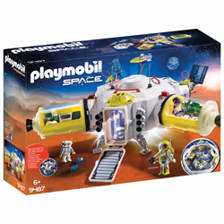 Playmobil Station spatiale Mars, Construction, 6 an(s), AAA, Multicolore, Plastique