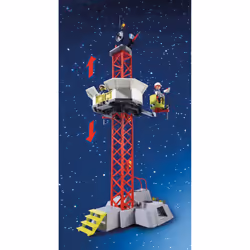 Playmobil Fusée Mars avec plateforme de lancement