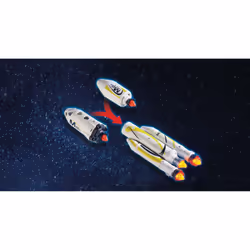 Playmobil Fusée Mars avec plateforme de lancement