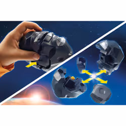 Playmobil Spationaute Avec Satellite Et Météorite