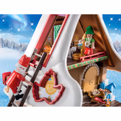 Playmobil Atelier De Biscuit Du Père Noël