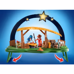 Playmobil Crèche avec illumination - Vue supplémentaire 4