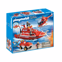 Playmobil Coffret Forces spéciales pompiers