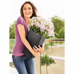 LECHUZA CUBICO Color 30 All-in-One Set Intérieure Kit de plantation en pot Autonome Polypropylène (PP) Blanc - Vue supplémentaire 5