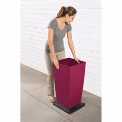 LECHUZA CUBICO Color 40 All-in-One Set Intérieur & extérieur Kit de plantation en pot Autonome Polypropylène (PP) Blanc - Vue supplémentaire 10