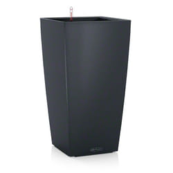 LECHUZA CUBICO Color 40 All-in-One Set Kit de plantation en pot Autonome Polypropylène (PP) Graphite