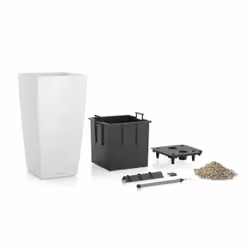 LECHUZA Cubico Color 22 Intérieure Kit de plantation en pot Autonome Polypropylène (PP) Marron