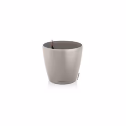 LECHUZA Pot de fleurs - Classico color 28 - Ø 28 x 26 - Kit complet - Brun sable - 9 L