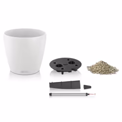 LECHUZA CLASSICO Intérieur & extérieur Kit de plantation en pot Autonome Polypropylène (PP) Blanc