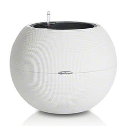 LECHUZA LECHUZA-PURO Color 50 All-in-One Set Intérieur & extérieur Kit de plantation en pot Autonome Polypropylène (PP) Blanc