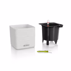 LECHUZA CUBE Color 14 Intérieure Kit de plantation en pot Autonome Polypropylène (PP) Noir
