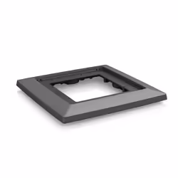 LECHUZA 13417, Dessous de pot, Charbon de bois, CUBICO 40, 410 mm, 410 mm, 45 mm