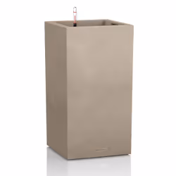 LECHUZA Canto Stone 40, Jardinière, Autonome, Polypropylène (PP), Beige, Sable, Rectangle, Intérieur &amp; extérieur