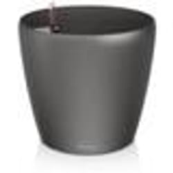 Pot de fleur LECHUZA Classico Premium 70 - kit complet anthracite métallisé