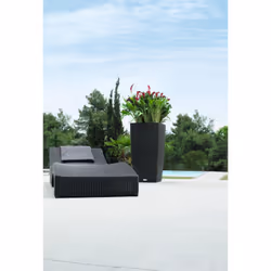 LECHUZA CUBICO Cottage 40 All-in-One Set Intérieur & extérieur Kit de plantation en pot Autonome Polypropylène (PP) Blanc - Vue supplémentaire 7