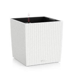LECHUZA CUBE Cottage 30 All-in-One Set Intérieur & extérieur Kit de plantation en pot Autonome Polypropylène (PP) Blanc