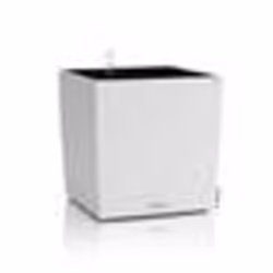 LECHUZA CUBE Cottage 40 All-in-One Set, Kit de plantation en pot, Autonome, Polypropylène (PP), Blanc, Intérieur & extérieur, ...