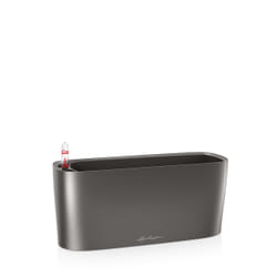 LECHUZA Delta 10 Intérieure Jardinière Autonome Polypropylène (PP) Anthracite