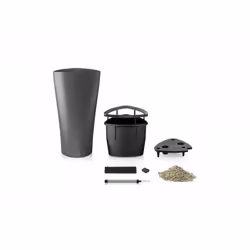 LECHUZA DELTA 40 Intérieure Kit de plantation en pot Autonome Polypropylène (PP) Métallique