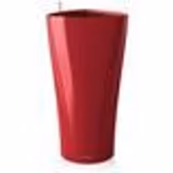 Pot de fleur Delta Premium 40 - LEC - Rouge - Plastique - Avec réserve deau