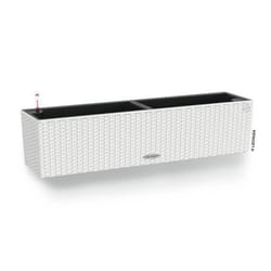 LECHUZA Jardinière BALCONERA Cottage 80 ALL-IN-ONE Blanc