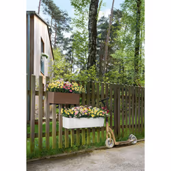 LECHUZA BALCONERA 50 Intérieur & extérieur Kit de plantation en pot Support Polypropylène (PP) Blanc - Vue supplémentaire 11