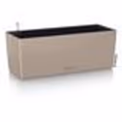 LECHUZA Jardinière - Balconera color 50 - 50 x 19 x 19 cm - 8 L - Kit complet - Brun sable