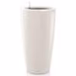 LECHUZA Jardinière Rondo 32 ALL-IN-ONE Blanc haute brillance 15780