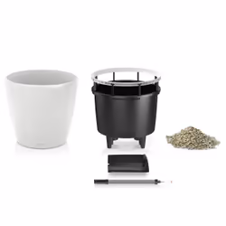 LECHUZA Classico LS 21 Intérieure Kit de plantation en pot Autonome Polypropylène (PP) Taupe