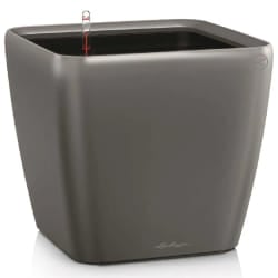 LECHUZA Jardinière QUADRO Charbon