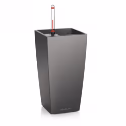 LECHUZA MAXI-CUBI, Kit de plantation en pot, Autonome, Acrylonitrile-Butadiène-Styrène (ABS), Métallique, Intérieure, Incassa ...