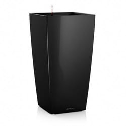 LECHUZA CUBICO 40 All-in-One Set Intérieure Kit de plantation en pot Autonome Polypropylène (PP) Noir