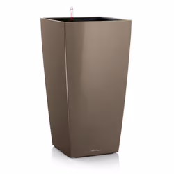 LECHUZA Cubico 22, Table de jardinage, Autonome, Polypropylène (PP), Taupe, Rectangle, Intérieure