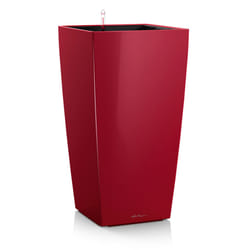 LECHUZA Cubico 22 Intérieure Table de jardinage Autonome Polypropylène (PP) Rouge