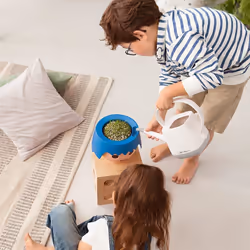 LECHUZA OJO Intérieure Table de jardinage Autonome Polypropylène (PP) Bleu, Rose - Vue supplémentaire 9