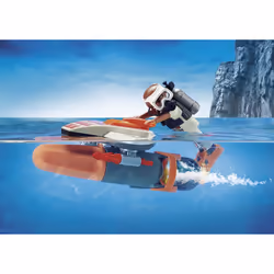 Playmobil Top Agents Propulseur Sous-Marin Spy Team