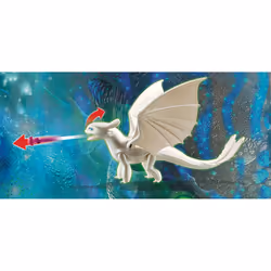 Playmobil Dragons Furie Éclair et bébé dragon avec enfants