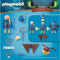 Playmobil Dragons Astrid Combinaison De Vol Globegobeur