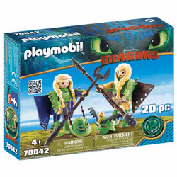 Playmobil Dragons Kranedur Et Kognedur En Combinaison