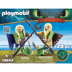 Playmobil Dragons Kranedur Et Kognedur En Combinaison - Vue supplémentaire 4