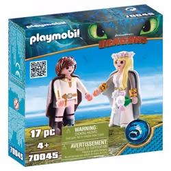 Playmobil Dragons Astrid Et Harold