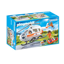 Playmobil City Life Hélicoptère de secours