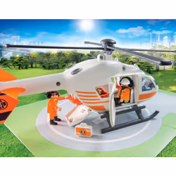 Playmobil City Life Hélicoptère de secours - Vue supplémentaire 4