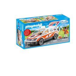 Playmobil City Life Voiture et ambulancier