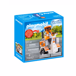 Playmobil City Life Secouriste Et Gyropode