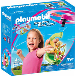 Playmobil Sports & Action Fairy Pull String Flyer Multi-Coloured